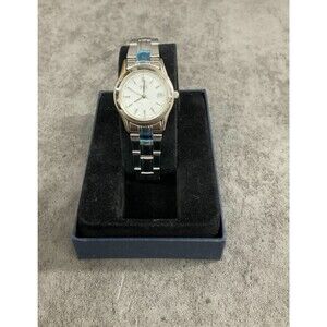 Bulova TFX woman's silver watch never worn.